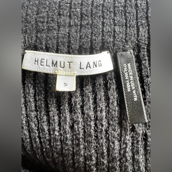 HELMUT LANG Off-the-Shoulder Seamless Fitted rib
Knit dress - Picture 5 of 5